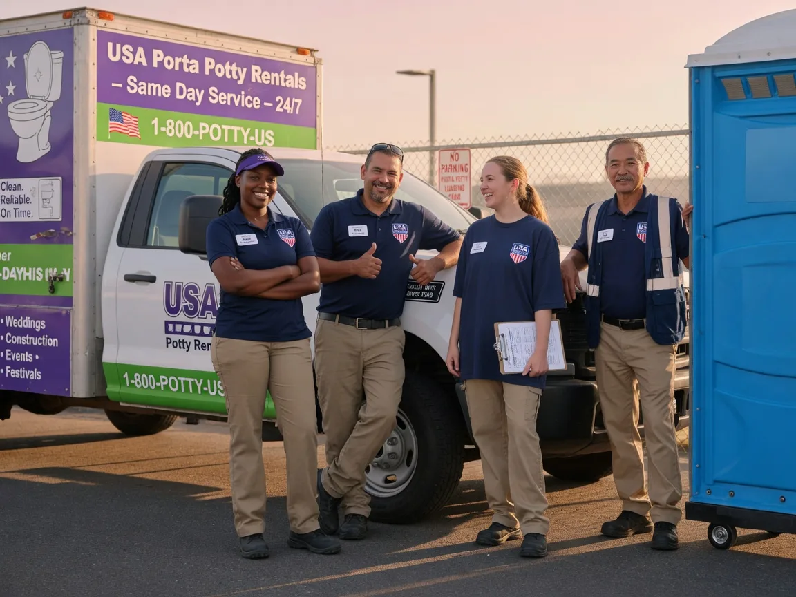 Porta Potty Rental company in Dixon, CA